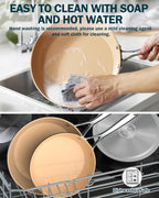 Cooks Standard 11-Inch Hard Anodized Ceramic Nonstick Frying Pan