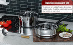 Cook N Home 2-Quart Double Boiler Set with 1.5-Quart Insert