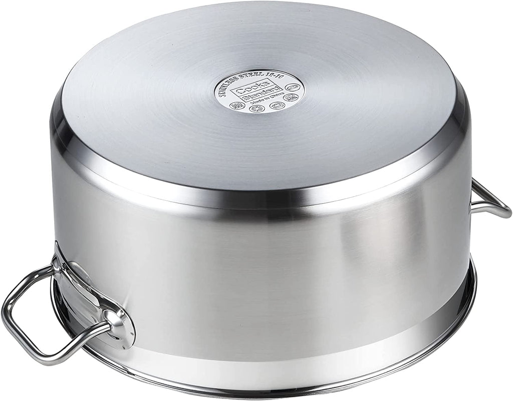 Cooks Standard 9-Quart Stainless Steel Dutch Oven Stockpot with Lid