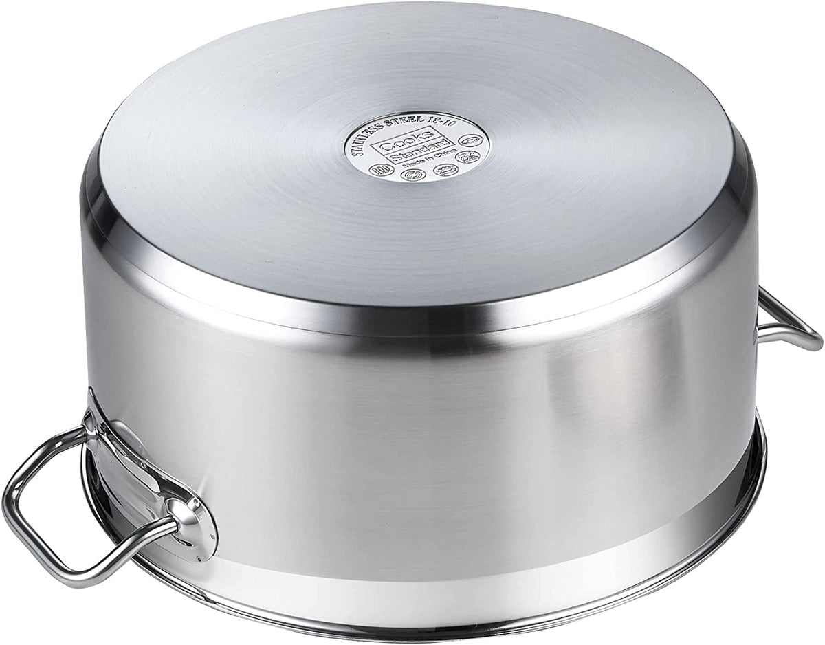Cooks Standard 9-Quart Stainless Steel Dutch Oven Stockpot with Lid