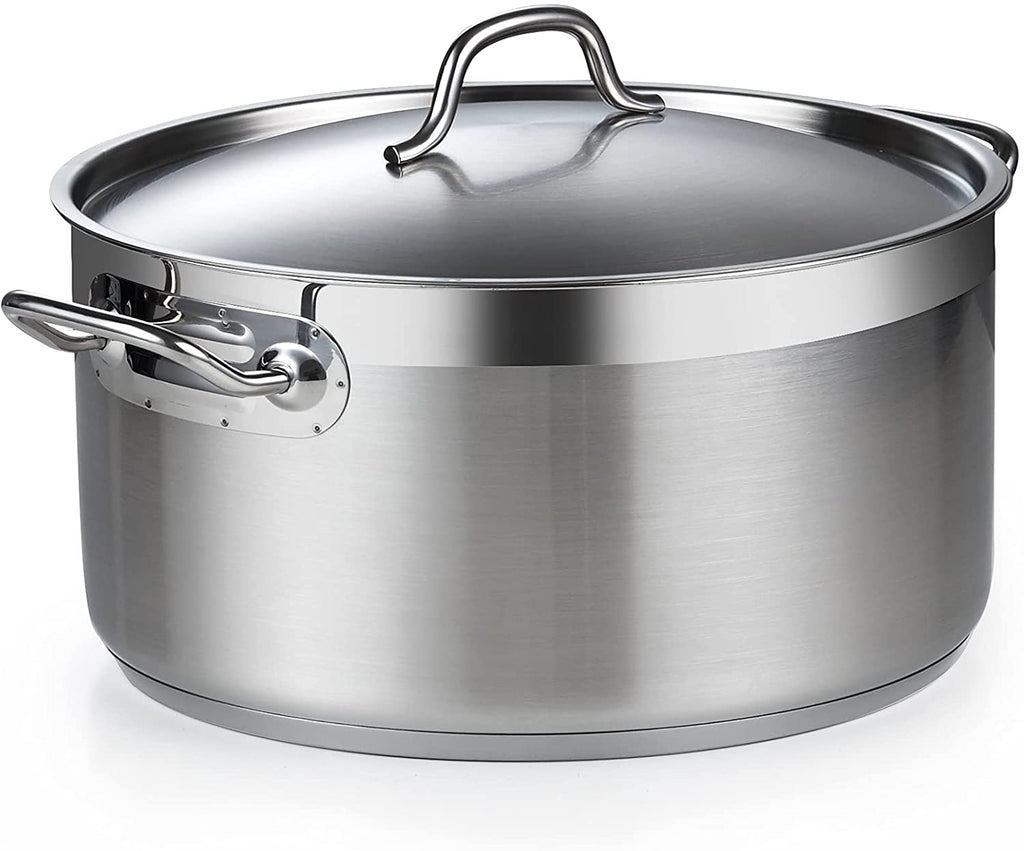 Cooks Standard 9-Quart Stainless Steel Dutch Oven Stockpot with Lid
