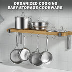 Cooks Standard Stainless Steel Stockpot 8-Quart, Multi-Ply Full Clad Cooking Stock Pot with Lid, Dishwasher Safe, Oven Safe 500°F, Silver