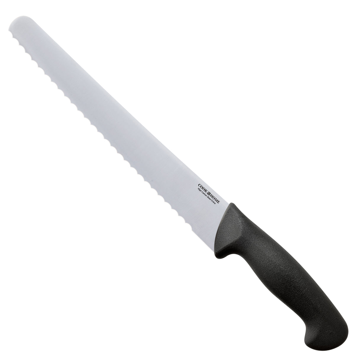 Cook N Home 10-Inch High Carbon Stainless Steel Serrated Bread Knife