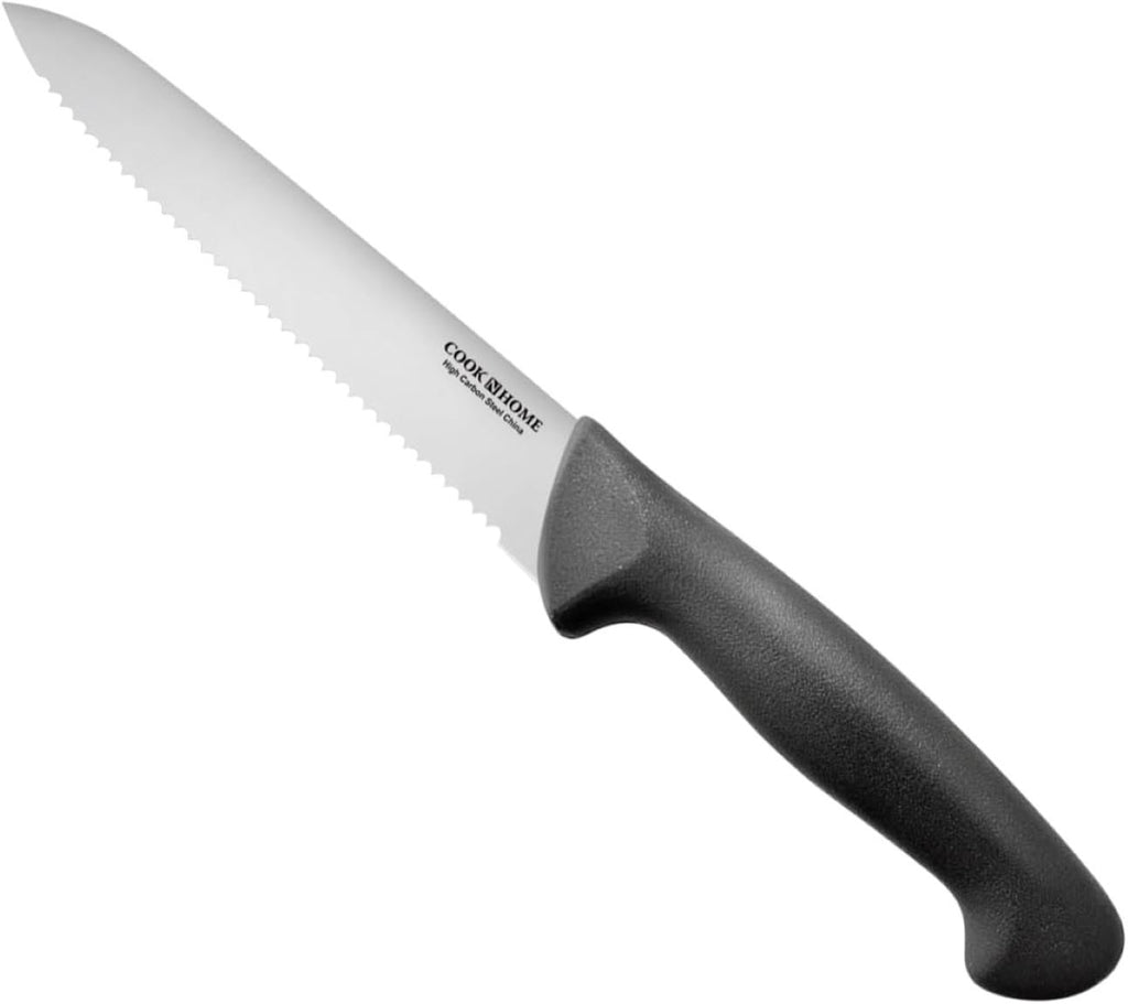 Cook N Home 4-Piece High Carbon Stainless Steel Paring Knife Set