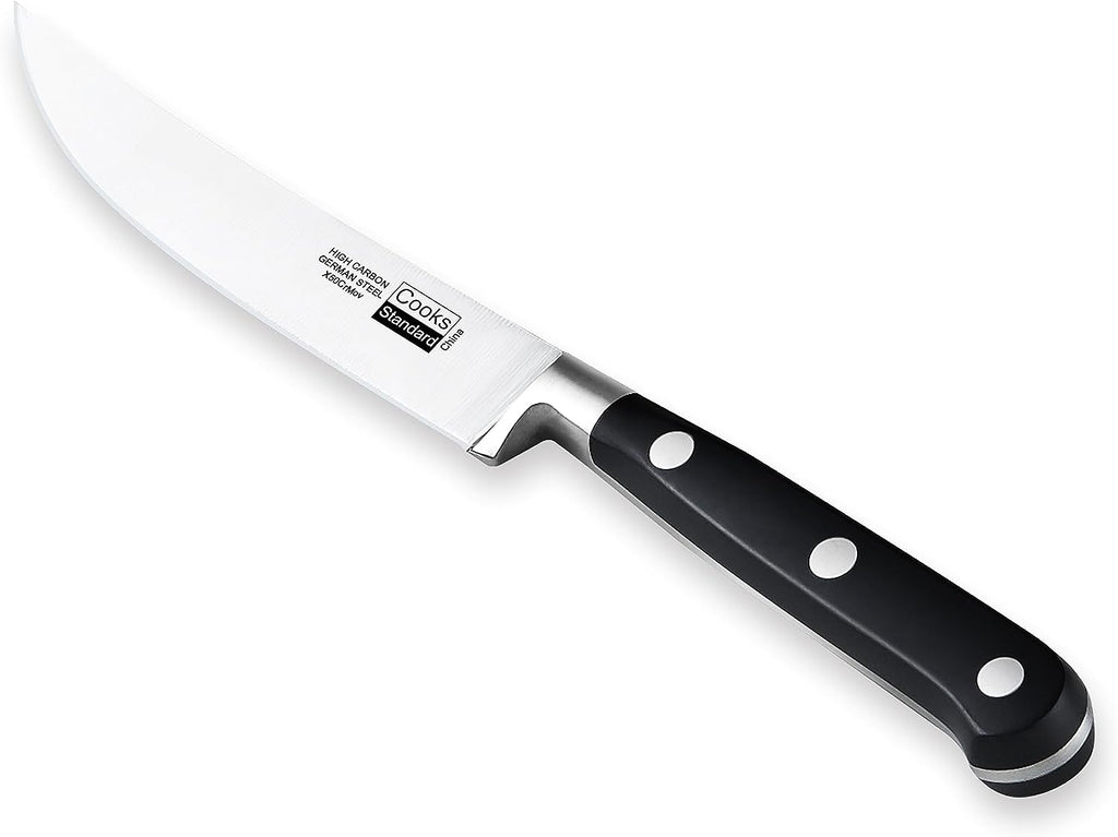 Cooks Standard 6-Piece Steak Knife Set, Black