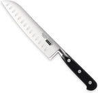 Cooks Standard High Carbon Stainless Steel Knife Set 2-Piece, 8" Chef’s Knife and 7" Santoku Knife Classic Sharp Kitchen Knives Set, Ergonomic Handle