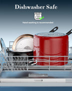 Cook N Home 10.5-Quart Nonstick Stockpot with Glass Lid
