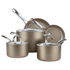 Cooks Standard 8-Piece Hard Anodized Ceramic Nonstick Cookware Set