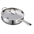 Cooks Standard 4-Quart Stainless Steel Sauté Pan with Lid