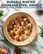 Cooks Standard Classic 8 Inch Hard Anodized Ceramic Nonstick Skillet Pan