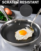 Cooks Standard 8-Inch Hybrid Nonstick Frying Pan