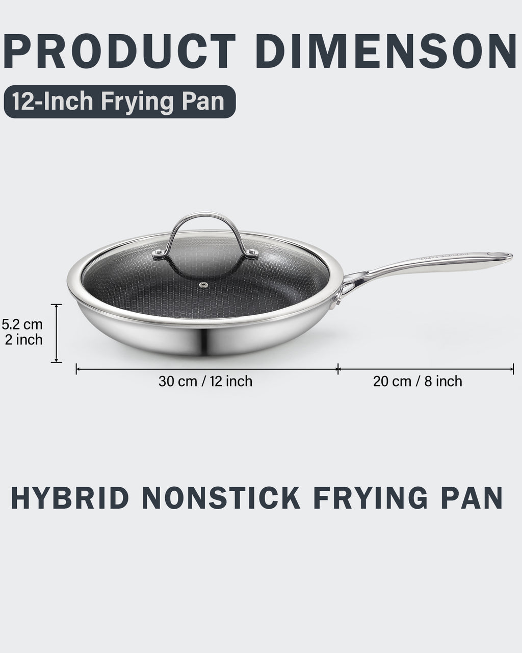 Cooks Standard Hybrid Nonstick Frying Pan