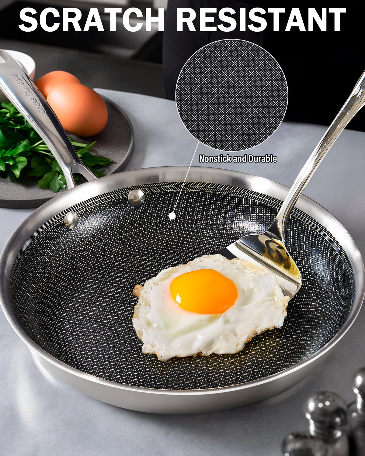 Cooks Standard Hybrid Nonstick Frying Pan