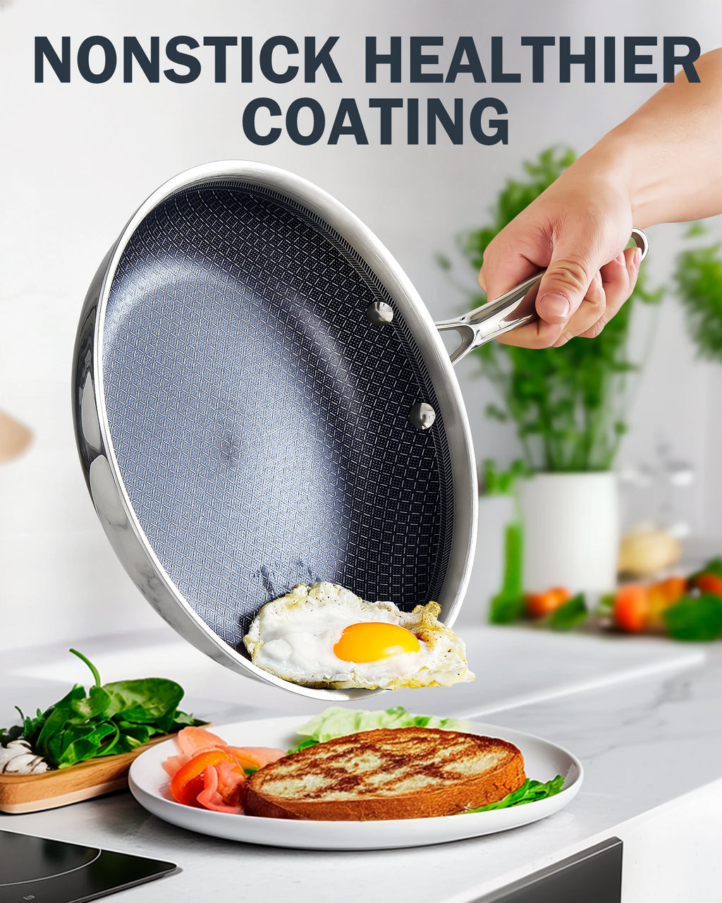 Cooks Standard Hybrid Nonstick Frying Pan