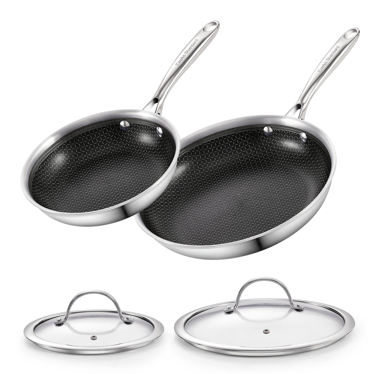 Cooks Standard 8-Inch Hybrid Nonstick Frying Pan