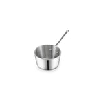 D&M Butter Warmer 0.14 Quart, Multi-Ply Clad Stainless Steel Milk Frother and Chocolate Melting Pot, Small Saucepan for Induction Stovetop, Coffee, Butter, Syrup