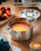 Cooks Standard 3-Piece Mini Multi-Ply Clad Cookware Set