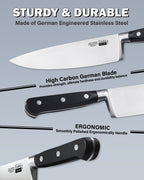Cooks Standard 6-Piece Stainless Steel Knife Set