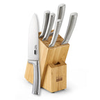 Cooks Standard 6-Piece Bamboo Kitchen Cutlery Block Set