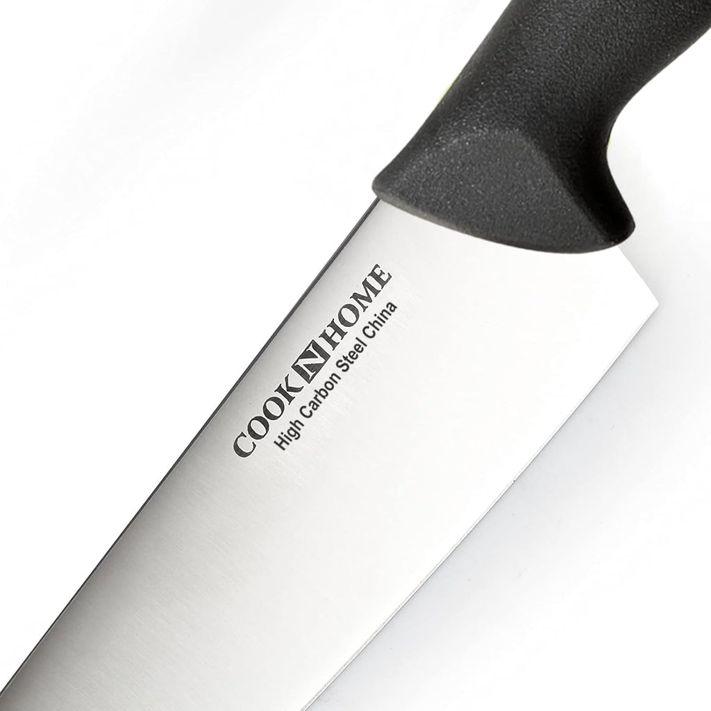 Cook N Home 8-Inch High Carbon Stainless Steel Chef's Knife