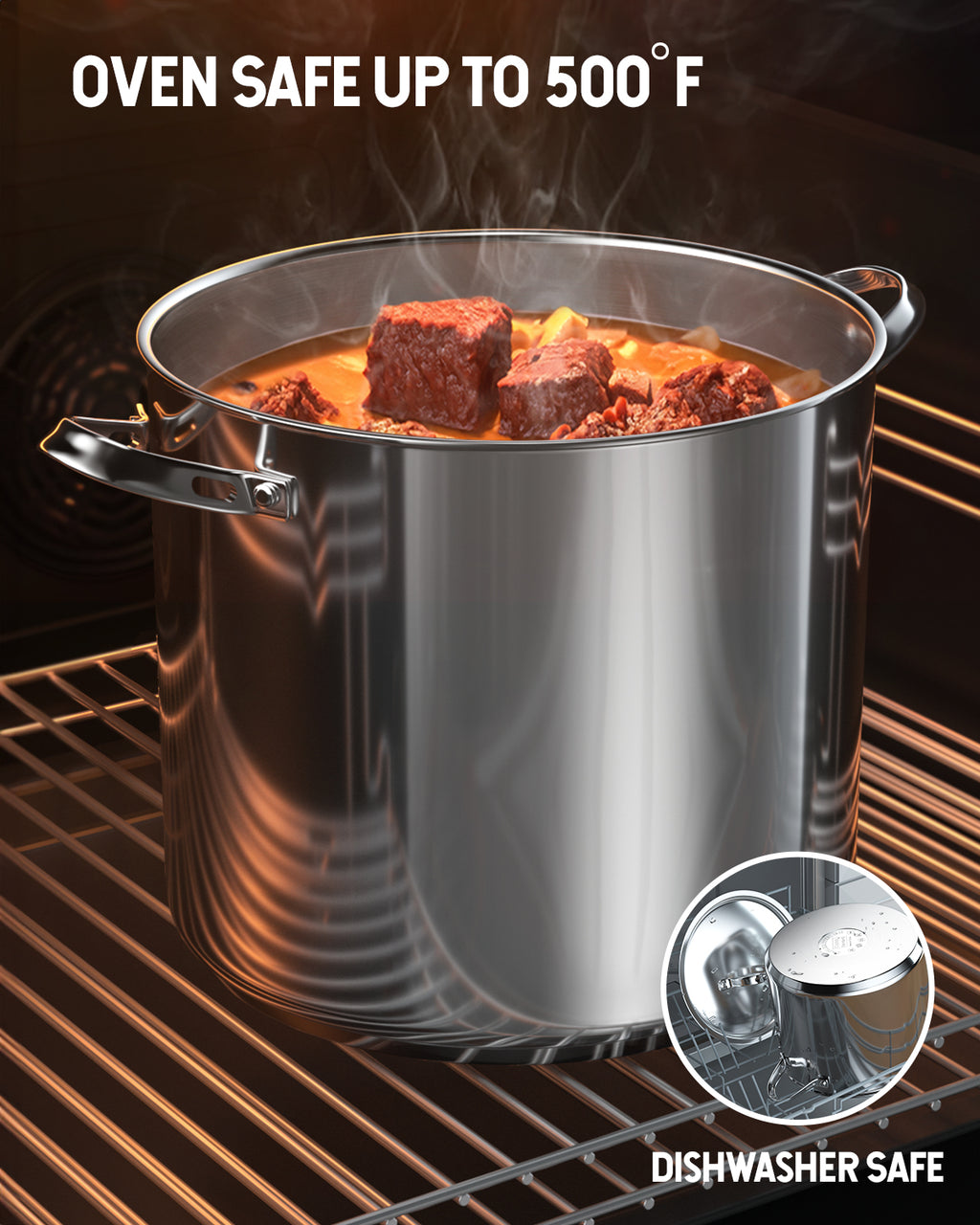Cooks Standard 16-Quart Stainless Steel Stockpot