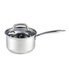 Cook N Home 3-Quart 18/10 Stainless Steel Saucepan with Lid