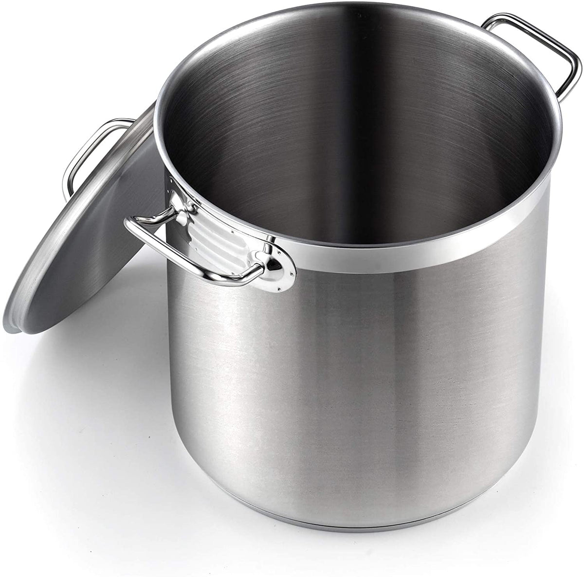 Cooks Standard Stockpots Stainless Steel, 8 Quart Professional Grade Stock Pot with Lid, Silver