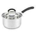 Cook N Home 2-Quart 18/10 Stainless Steel Saucepan with Stay-Cool Handle