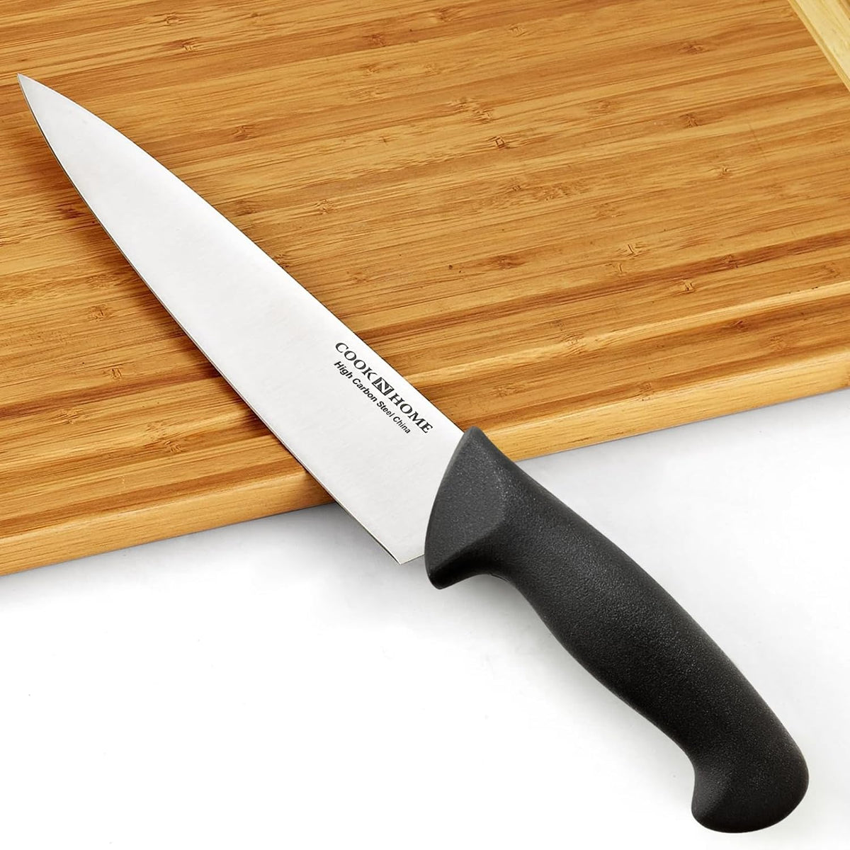 Cook N Home 8-Inch High Carbon Stainless Steel Chef's Knife