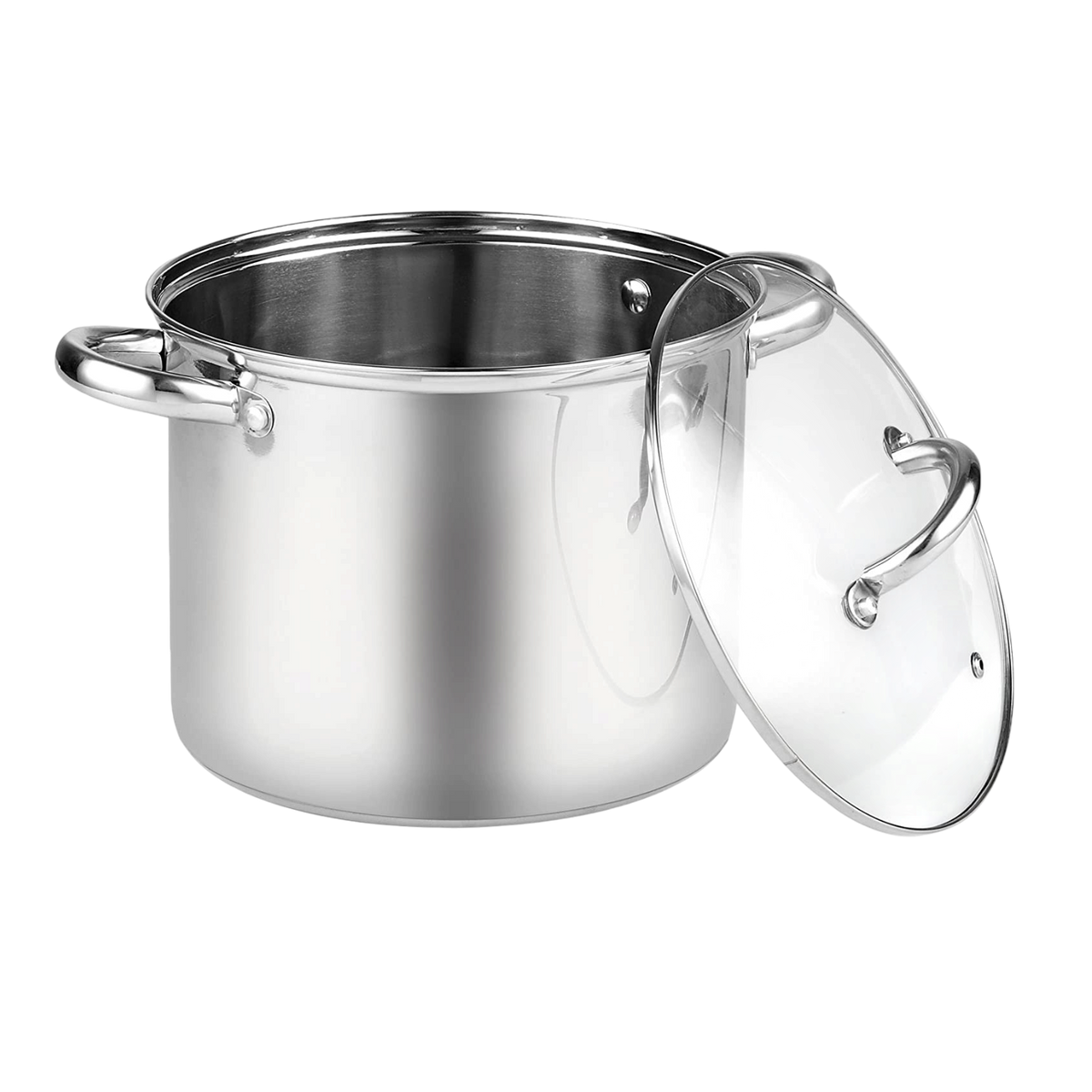 Cook N Home 8 Quart Stainless Steel Stockpot with Lid
