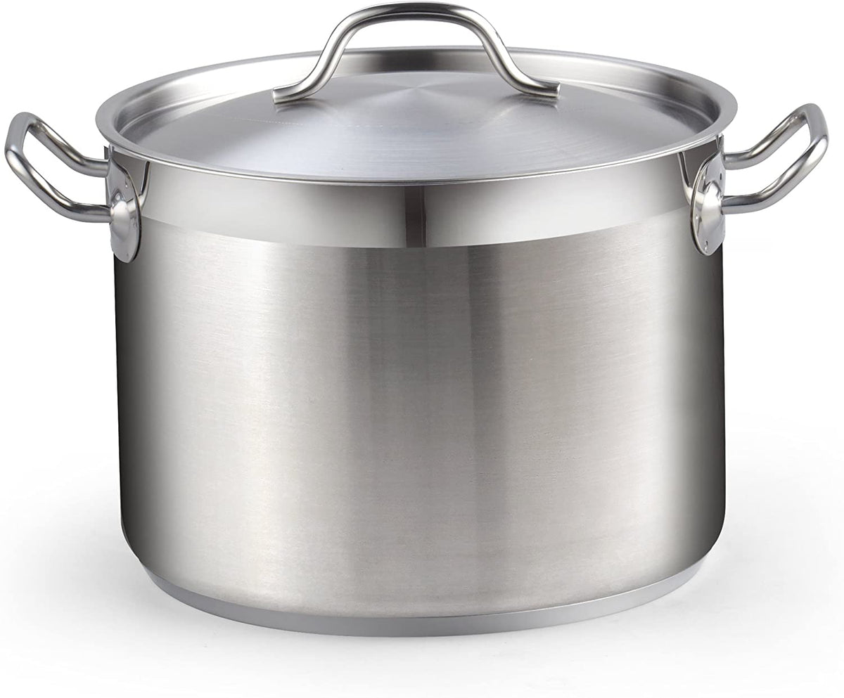 Cooks Standard Professional 11 Quart Stainless Steel Stock Pot with Lid