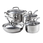 Cook N Home 8-Piece 18/10 Stainless Steel Cookware Set