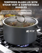 Cooks Standard 7-Quart Hard Anodized Nonstick Dutch Oven