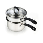 Cook N Home 2-Quart Double Boiler Set with 1.5-Quart Insert