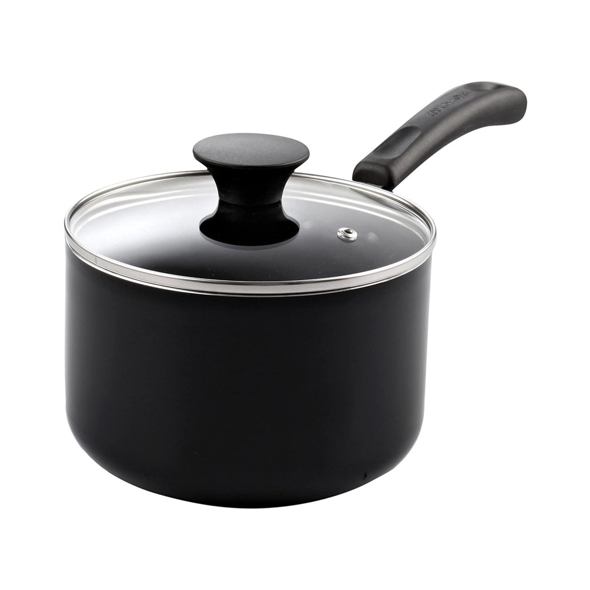 Cook N Home 2-Quart Nonstick Saucepan with Glass Lid