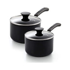 Cook N Home 2-Piece Nonstick Saucepan Set