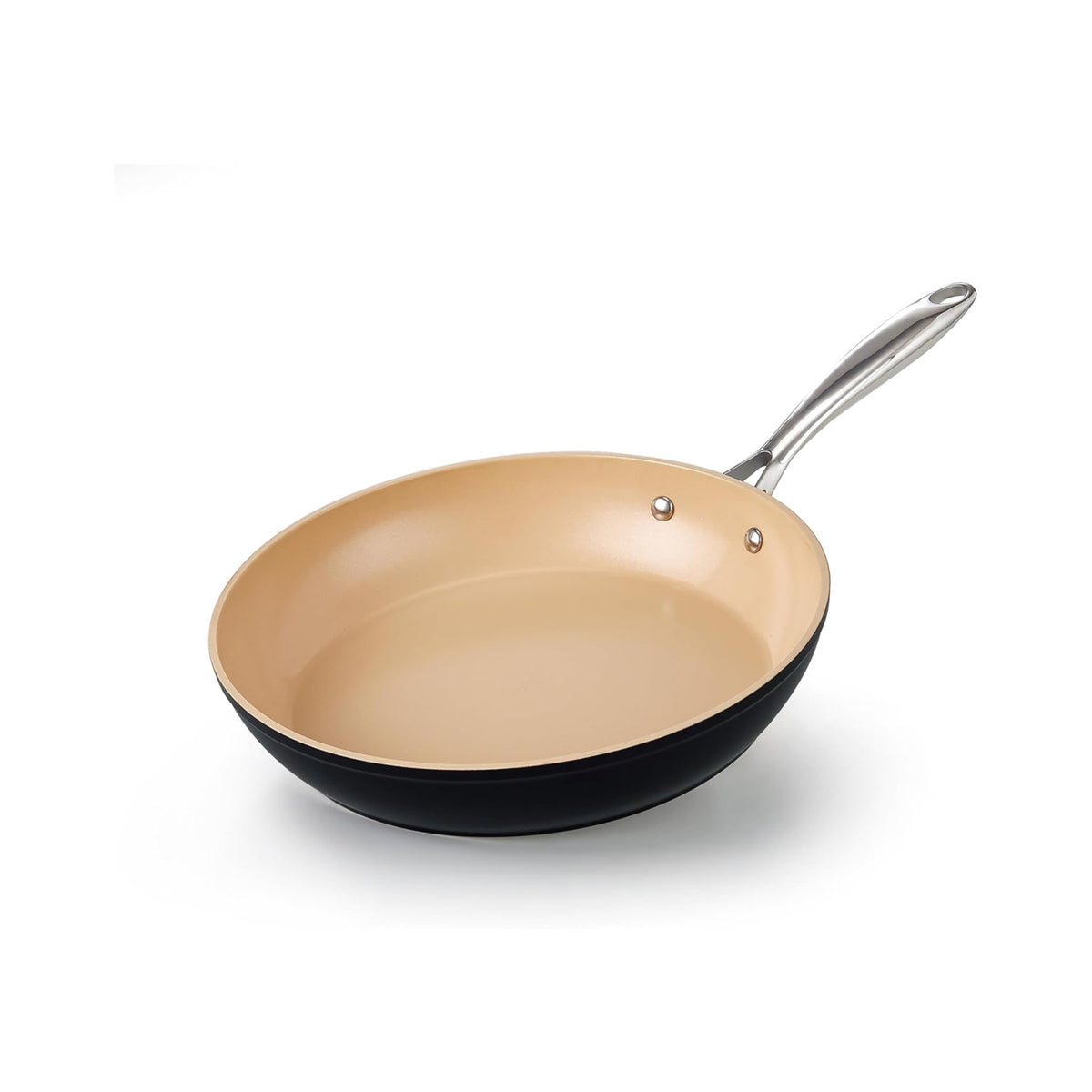 Cooks Standard Classic 9.5 Inch Hard Anodized Ceramic Nonstick Skillet Pan