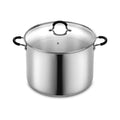 Cook N Home 24-Quart Stainless Steel Stockpot with Glass Lid