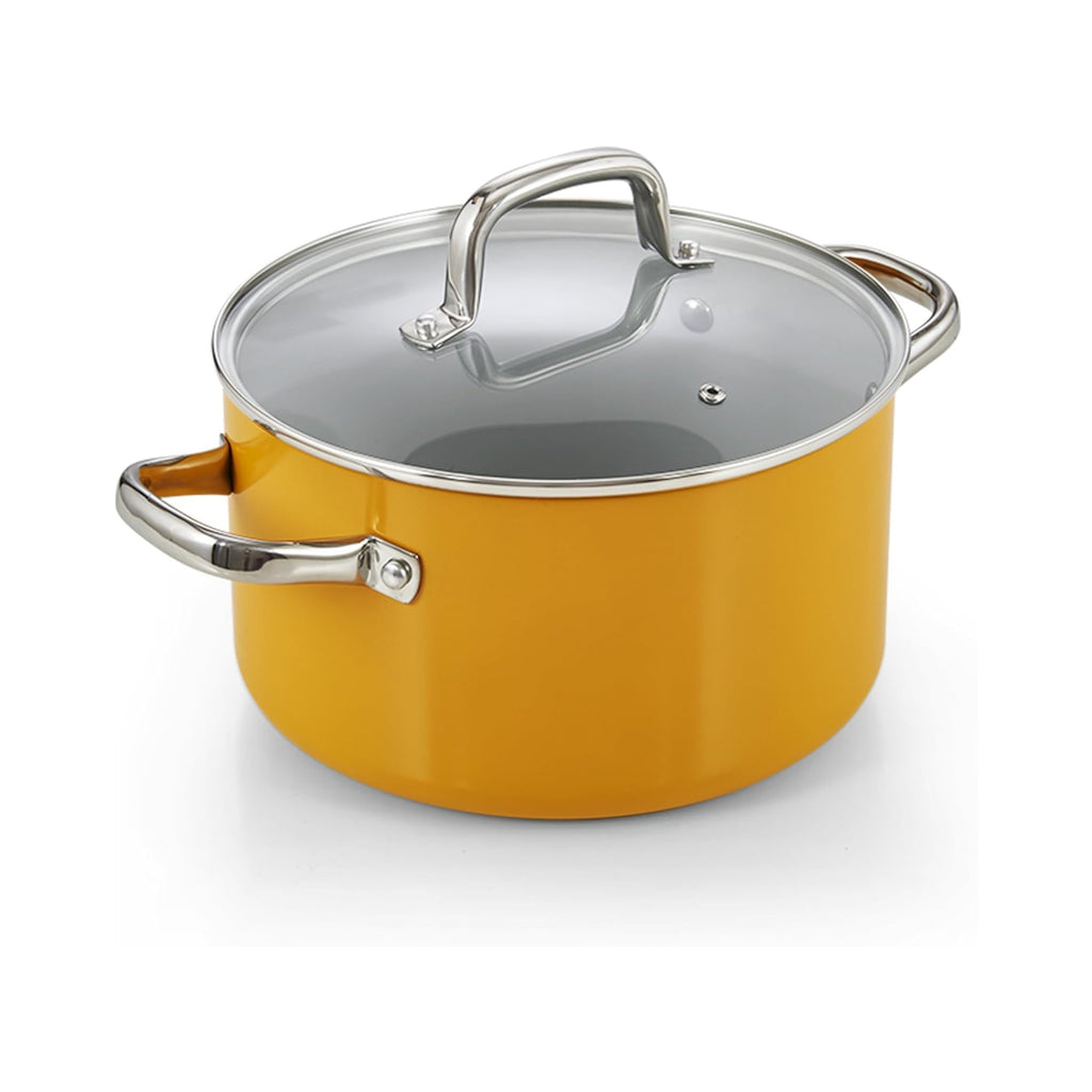 Cook N Home 6-Quart Hard Anodized Ceramic Nonstick Stockpot