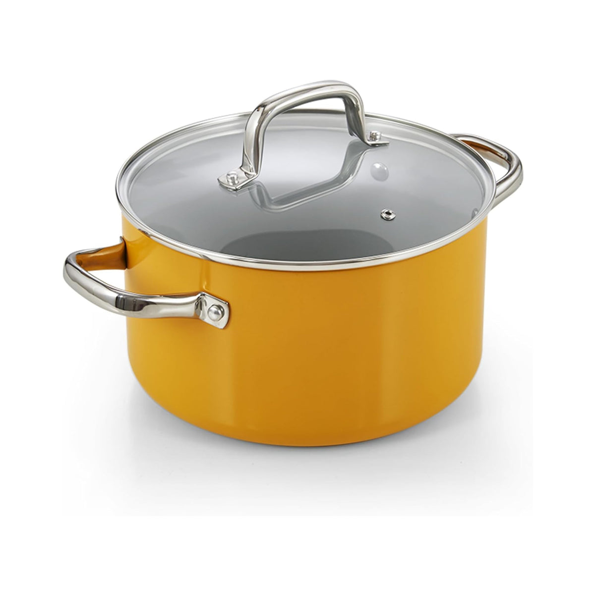 Cook N Home 6-Quart Hard Anodized Ceramic Nonstick Stockpot