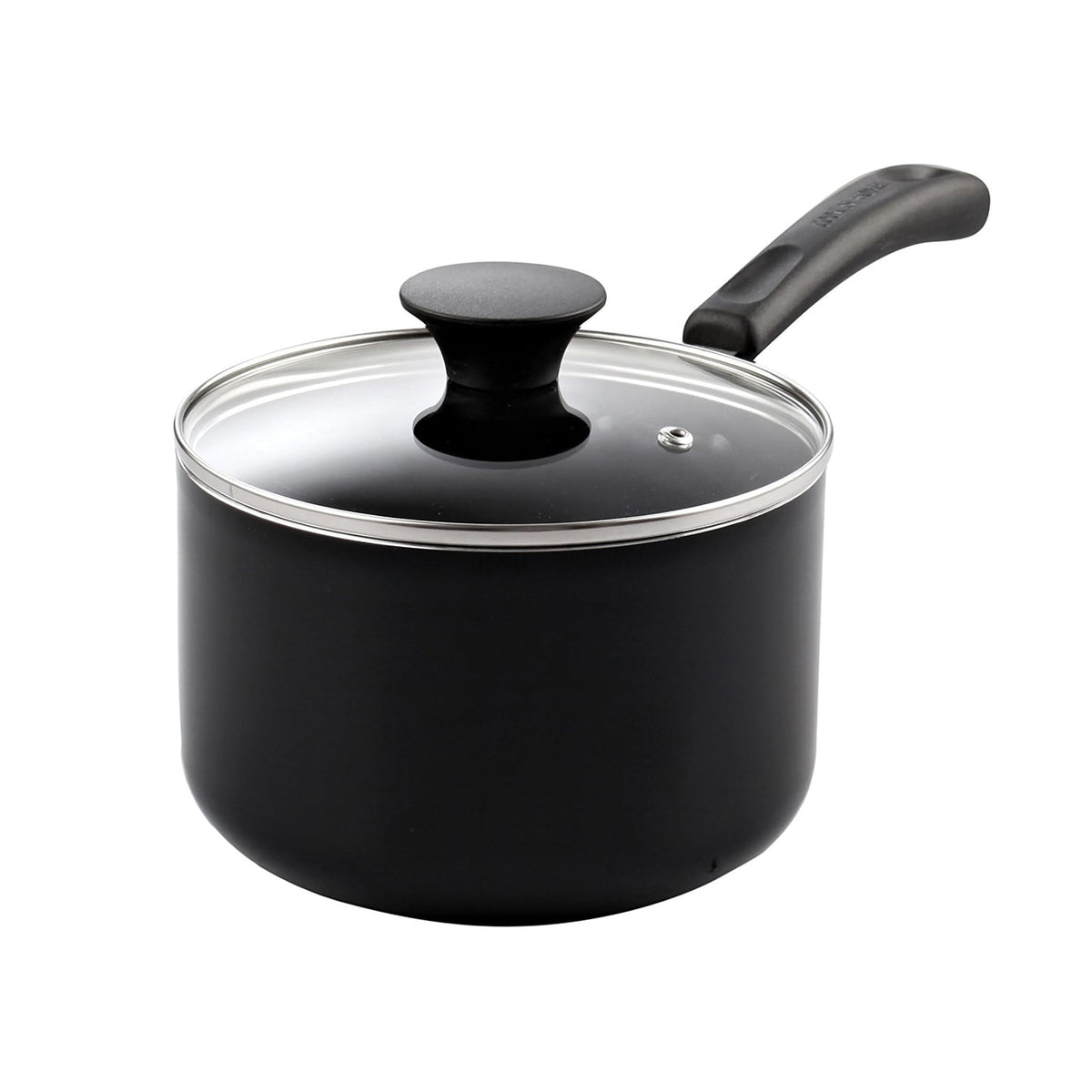 Cook N Home 2-Quart Nonstick Saucepan with Glass Lid