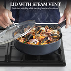 Cook N Home 6-Quart Hard Anodized Nonstick Dutch Oven