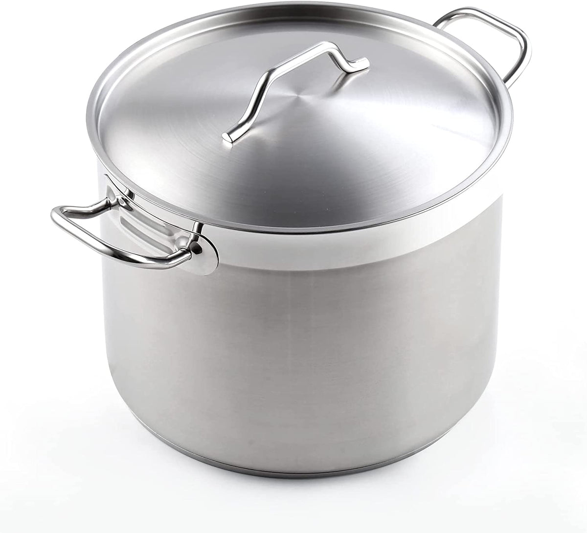 Cooks Standard Stockpots Stainless Steel, 16 Quart Professional Grade Stock Pot with Lid, Silver