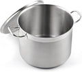 Cooks Standard 24 Quart Professional Grade Stainless Steel Stockpot with Lid Silver
