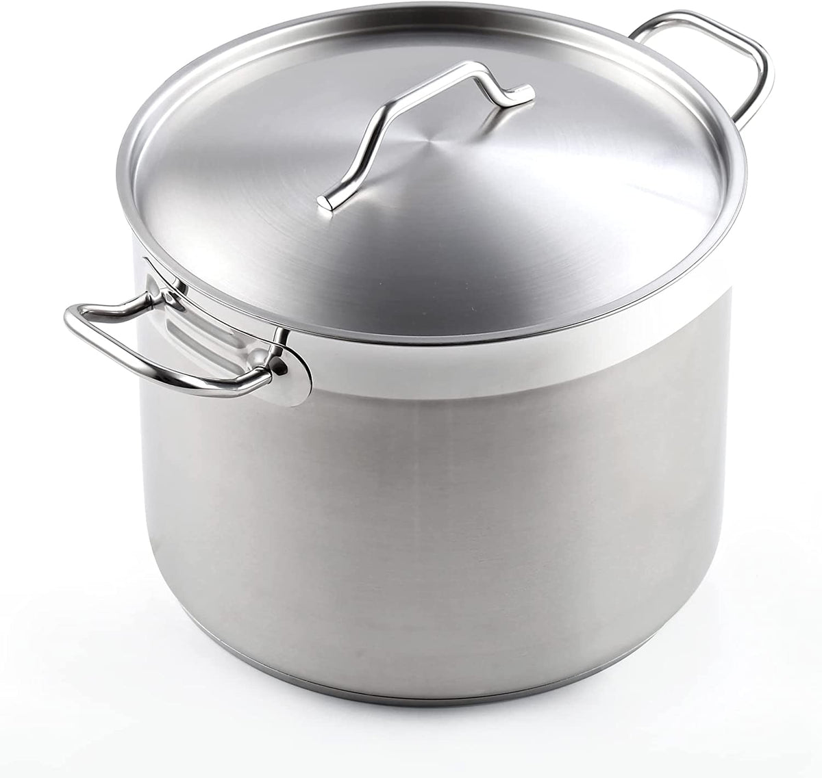 Cooks Standard 24 Quart Professional Grade Stainless Steel Stockpot with Lid Silver