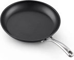Cooks Standard Frying Omelet Pan Set, 3-Piece Classic Hard Anodized Nonstick 8-Inch/10.5-Inch/12-Inch Saute Skillet Egg Pan, Black