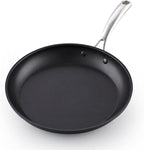 Cooks Standard Frying Omelet Pan Set, 3-Piece Classic Hard Anodized Nonstick 8-Inch/10.5-Inch/12-Inch Saute Skillet Egg Pan, Black