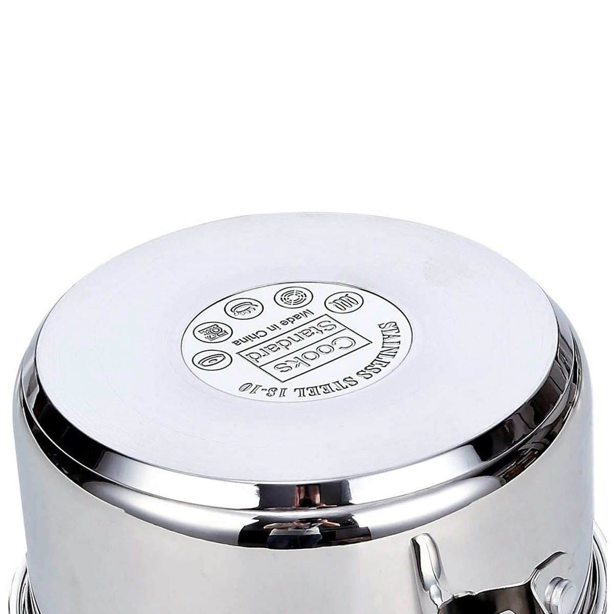 Cooks Standard 2-Quart 18/10 Stainless Steel Saucepan with Glass Lid