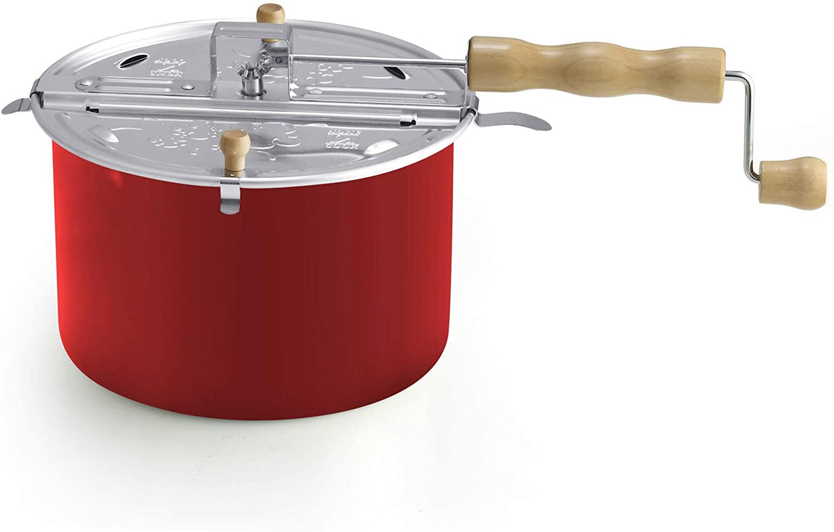 Cook N Home 6-Quart Stovetop Popcorn Popper