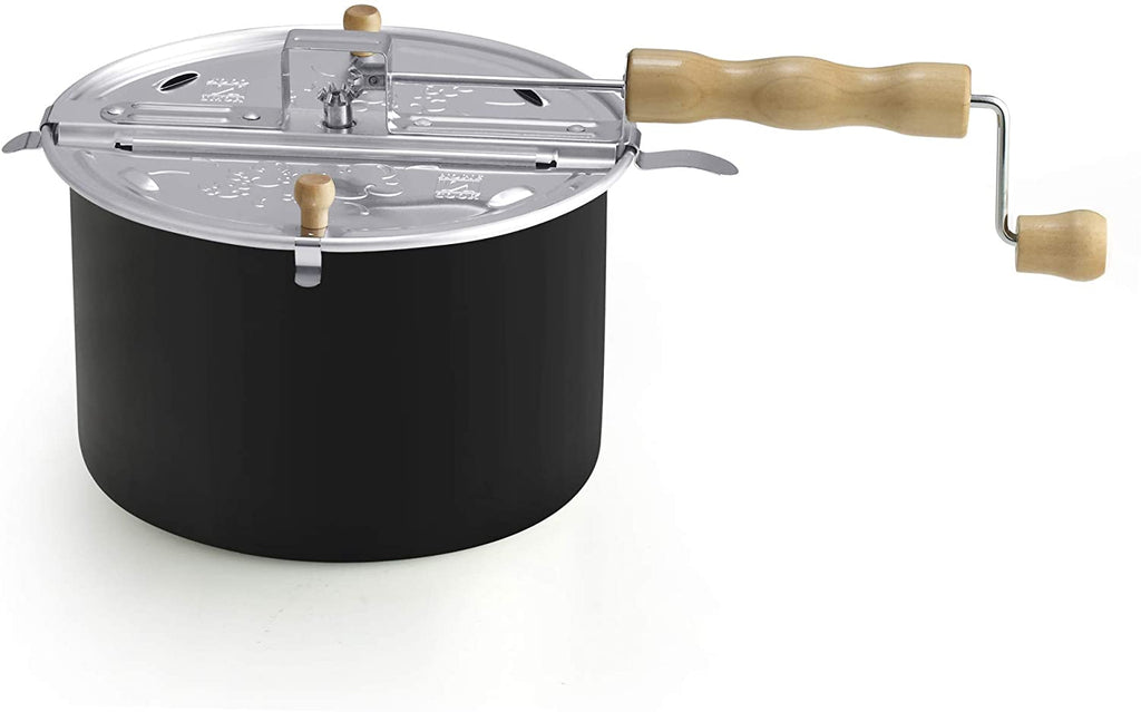 Cook N Home 6-Quart Stovetop Popcorn Popper